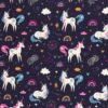 081409-944598-fiete-softshell-40 Softshell - Meterware - Kinder - Einhorn - Fiete