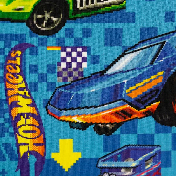 Jersey - Meterware - Hot-Wheels - Rennbahn