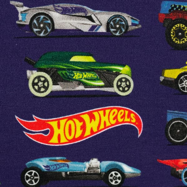 Jersey - Meterware - Hot-Wheels - Rennbahn - Rennautos