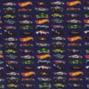 Jersey - Meterware - Hot-Wheels - Rennbahn - Rennautos