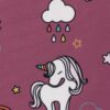 Softshell - Meterware - Kinder - Einhorn -  Robin