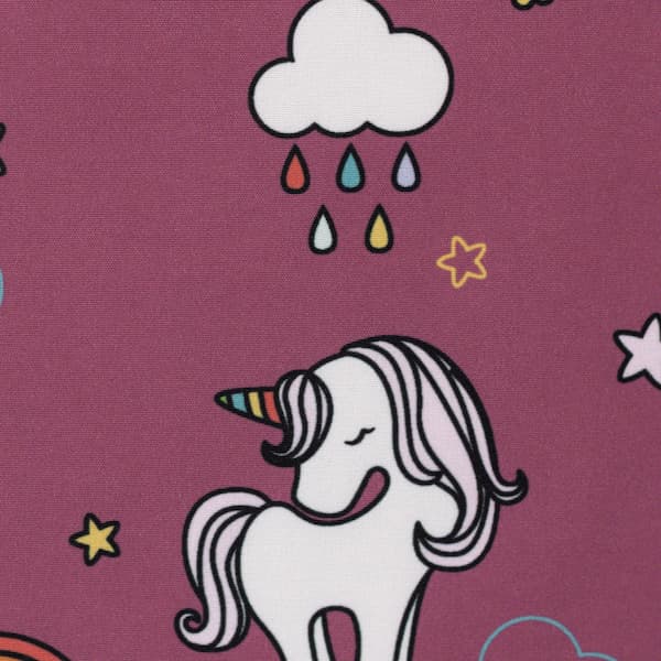 Softshell - Meterware - Kinder - Einhorn -  Robin