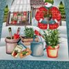 Patchwork - Gardening Snowmen - Panel