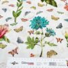 Patchwork - Meterware - Wild Apple - Schmetterlinge - Blumen - Gold