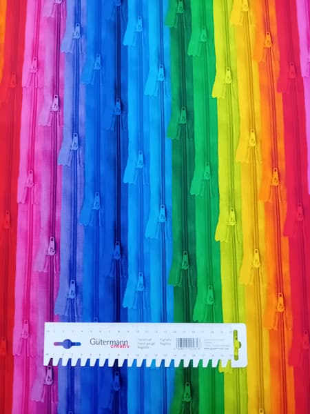 20260727_160834 Patchwork - Meterware - Reißverschlüsse - Regenbogenfarben
