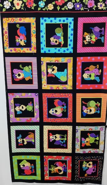 20260729_162430 Loralie Design - Happy Hunde - Patchwork - Panel