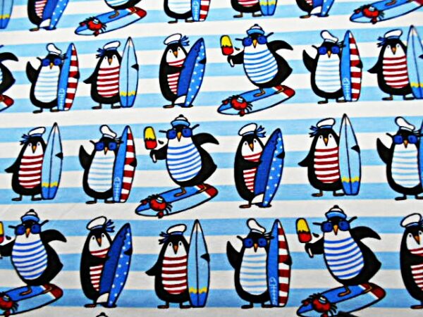 Jersey - Pinguine auf Surfbrett - Steinbeck