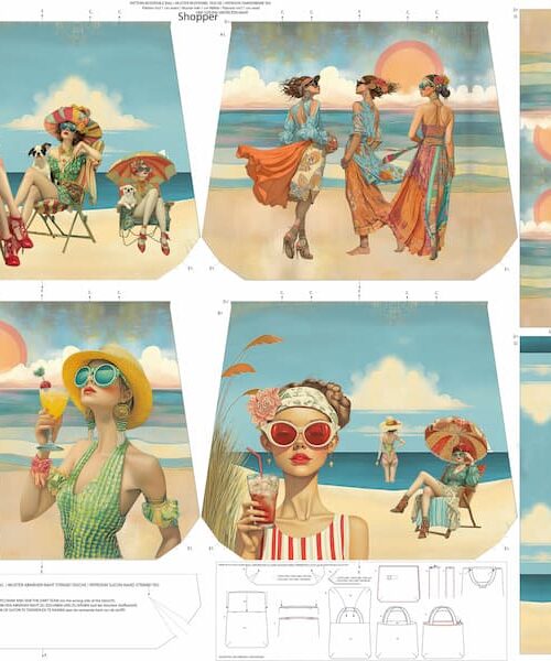 Taschen - Panel - Strandleben